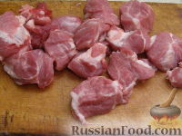 Фото приготовления рецепта: Шашлык из свинины, маринованной в кефире - шаг №5