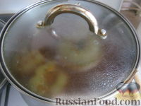 Фото приготовления рецепта: Перец болгарский, фаршированный  овощами и грибами - шаг №14