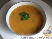 Фото к рецепту: Постный суп-пюре овощной