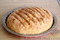 Фото приготовления рецепта: Кабачковый хлеб с луком - шаг №13
