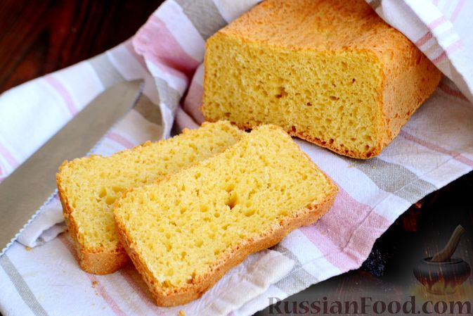Хлеб из кукурузной муки – 6 рецептов приготовления в духовке, в хлебопечке, в мультиварке