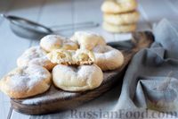 Фото приготовления рецепта: Бездрожжевые творожные пончики в духовке - шаг №11