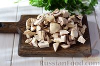 Фото приготовления рецепта: Шанежки из песочного теста с картофелем и грибами - шаг №8
