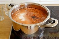 Фото приготовления рецепта: Аджика с помидорами, болгарским перцем и баклажанами (на зиму) - шаг №7