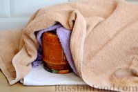 Фото приготовления рецепта: Аджика с помидорами, болгарским перцем и баклажанами (на зиму) - шаг №16