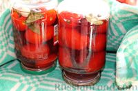 Фото приготовления рецепта: Маринованные помидоры со сливами - шаг №19