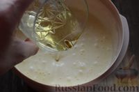 Фото приготовления рецепта: Яблочный пирог "Чайная роза" на сметане - шаг №5