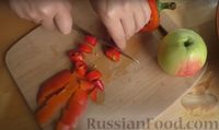 Фото приготовления рецепта: Овощной соус для макарон (на зиму) - шаг №4