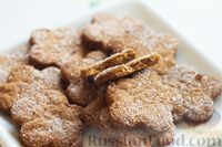 Фото приготовления рецепта: Медово-ржаное печенье - шаг №7