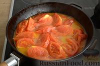 Фото приготовления рецепта: Куриный суп с помидорами и рисом - шаг №11