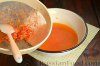 Фото приготовления рецепта: Куриный суп с помидорами и рисом - шаг №12
