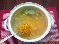 Фото приготовления рецепта: Суп из свинины с пшеном и помидорами - шаг №12