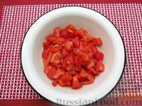 Фото приготовления рецепта: Суп из свинины с пшеном и помидорами - шаг №14