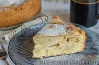 Фото к рецепту: Яблочный пирог с карамелью