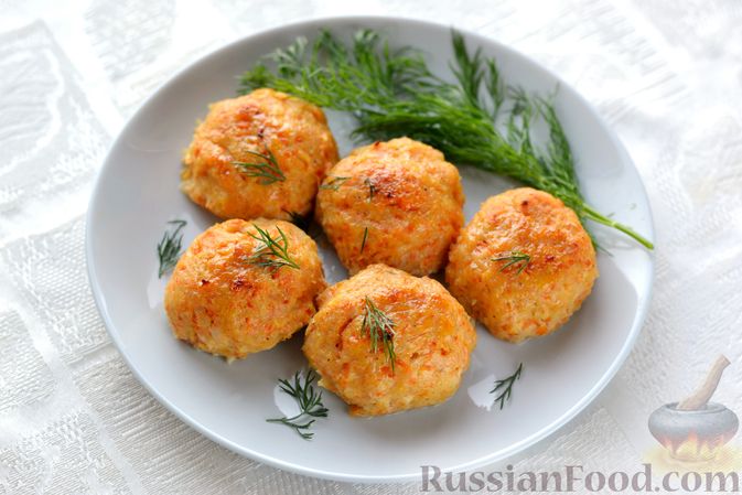 Куриные котлеты в духовке под соусом