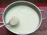 Фото приготовления рецепта: Молочный суп с пшеном - шаг №7