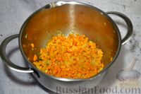 Фото приготовления рецепта: Морковный суп-пюре с фрикадельками из куриного фарша - шаг №8