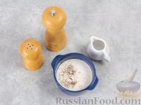 Фото приготовления рецепта: Яичный блинчик с сыром - шаг №3