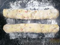 Фото приготовления рецепта: Печенье кантучини с орехами и цукатами - шаг №8