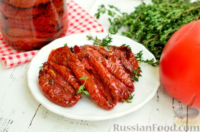 Блюда с вялеными томатами