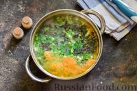 Фото приготовления рецепта: Куриный суп с овощами и сливками - шаг №10