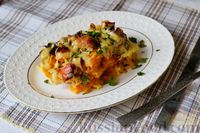 Фото приготовления рецепта: Запеканка с курицей, тыквой и помидорами - шаг №18