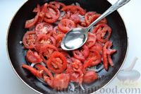 Фото приготовления рецепта: Вареники с картошкой, в томатном соусе - шаг №9
