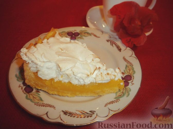 Традиционный лимонный пирог