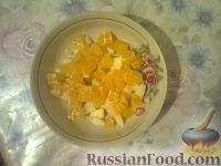 Фото приготовления рецепта: Сладкий рис с яблоками и мандаринами - шаг №2