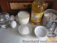 Фото приготовления рецепта: Блины заварные на молоке - шаг №1