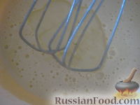 Фото приготовления рецепта: Блины заварные на молоке - шаг №6