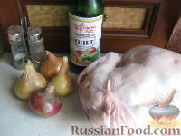 Фото приготовления рецепта: Шашлык из курицы с перцем и уксусом - шаг №1