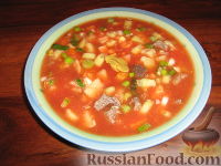 Фото приготовления рецепта: Окрошка на томатном соке - шаг №8