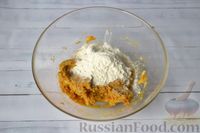 Фото приготовления рецепта: Тыквенные ньокки со сливочно-сырным соусом с ветчиной - шаг №11