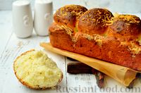 Фото к рецепту: Хлеб с пармезаном и орегано