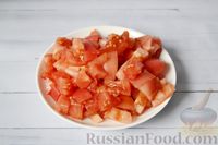 Фото приготовления рецепта: Запеканка из тыквы с мясным фаршем и помидорами - шаг №3