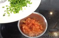 Фото приготовления рецепта: Сибас с овощами в духовке, с французским соусом вьерж - шаг №6
