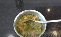 Фото приготовления рецепта: Сибас с овощами в духовке, с французским соусом вьерж - шаг №7