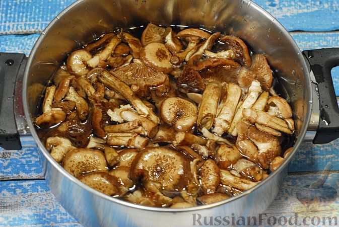 Жареха из грибов с картошкой рецепт