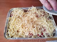 Фото приготовления рецепта: Запеканка из цветной капусты с помидорами и сыром (в духовке) - шаг №9