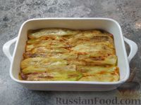 Фото приготовления рецепта: Запеканка из баклажанов, картофеля и мясного фарша - шаг №5