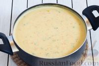 Фото приготовления рецепта: Гороховый суп-пюре со сливками и плавленым сыром - шаг №14