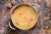 Фото приготовления рецепта: Овощной суп с фасолью и капустой - шаг №12