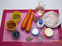 Фото приготовления рецепта: Салат из кальмаров с морковью по-корейски - шаг №1