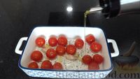 Фото приготовления рецепта: Полента с сыром, помидорами черри и зеленью - шаг №1