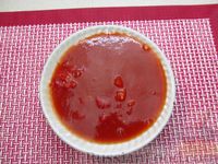 Фото приготовления рецепта: Мясные тефтели в томатно-тыквенном соусе - шаг №9