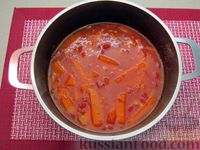 Фото приготовления рецепта: Мясные тефтели в томатно-тыквенном соусе - шаг №14