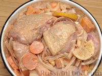 Фото приготовления рецепта: Грибной суп с пшеном и овощами - шаг №4