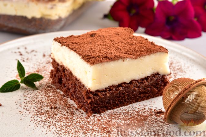 Вариант 2: Шоколадный крем для торта (заварной) - новый рецепт