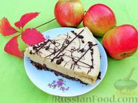 Фото к рецепту: Яблочный торт-суфле